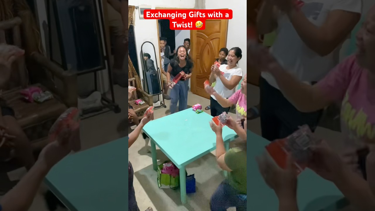 Exchanging Gifts with a Twist! 🤣🤣🤣 