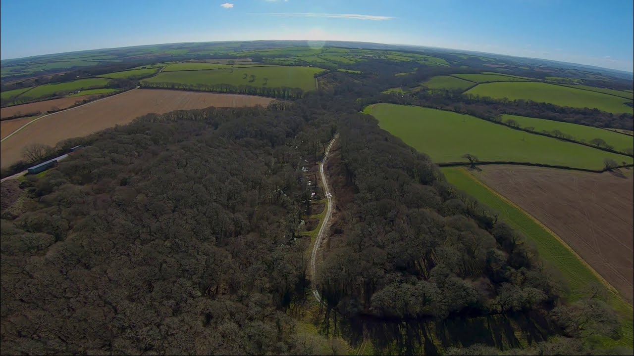 Ultimate exploring drone Cornwall countryside 2021