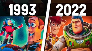 The Evolution of Toy Story (1993-2022)