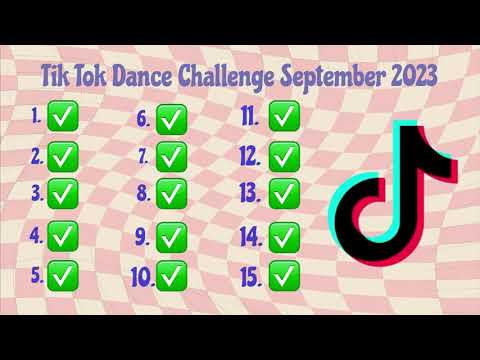 TIK TOK DANCE CHALLENGE SEPTEMBER 2023 II Iliana Sunny