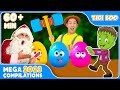 Surprise Eggs + Mega Kids Songs Collection 2023 | TigiBoo