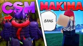 Verse Piece Makima Denji Showcase Guide