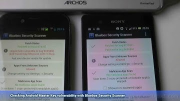 Testing Android Master Key vulnerability with Bluebox security scanner