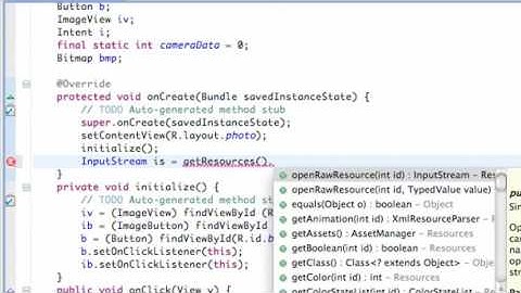 Android App Development for Beginners | 42 Using BitmapFactory and InputStream to set Bitmap