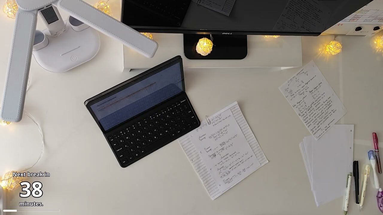 Study with me (50\10) ep. 128