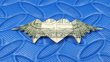 Phong Tran Origami | Dollar Bill Origami | Winged Heart - How to make a heart easy | Money Origami