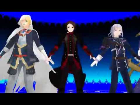 【刀剣乱舞MMD】膝丸、清光、まんば、骨喰、長谷部でパイレンジャー