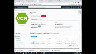 OCI VCN to VCN Peering screenshot 5