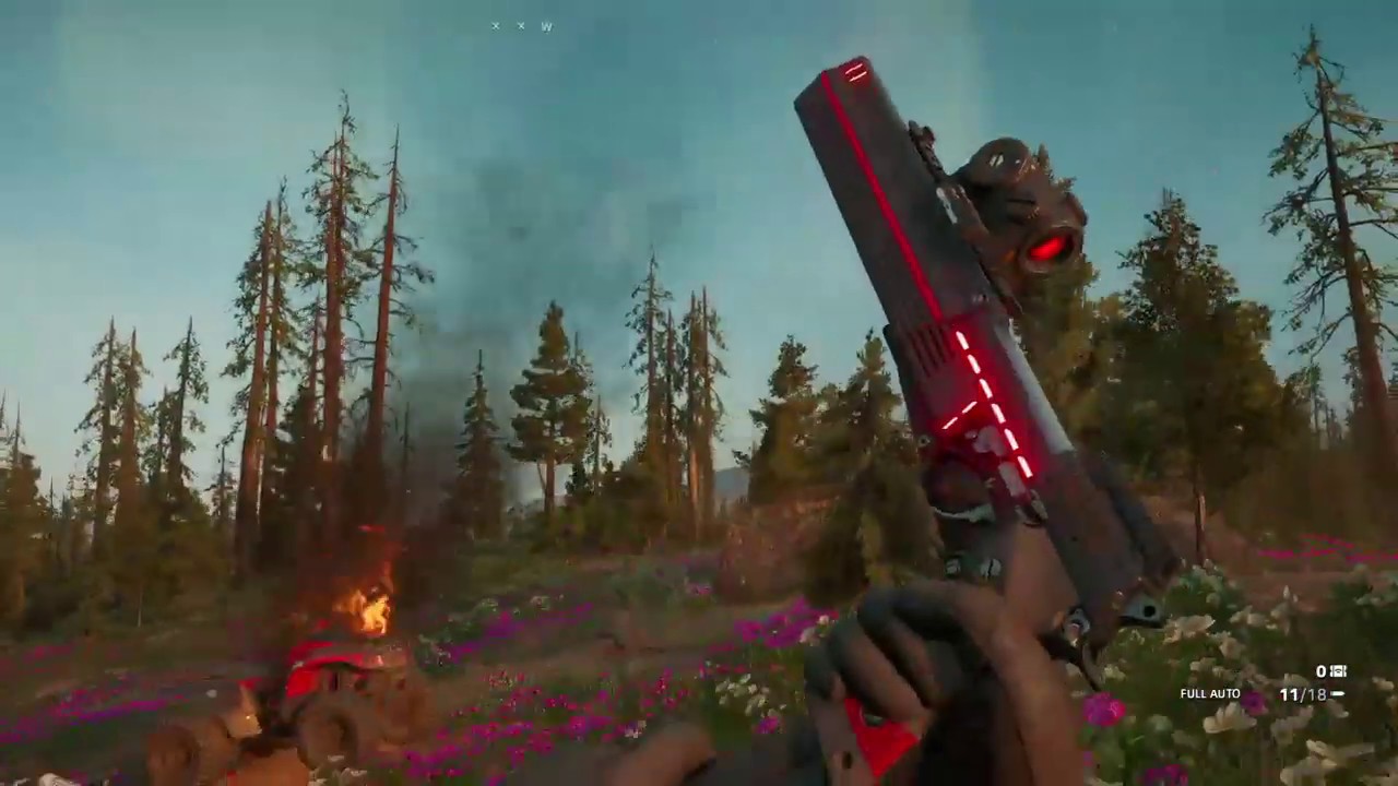 Far Cry New Dawn elite weapon - ''blood dragon'' A.J.M.9
