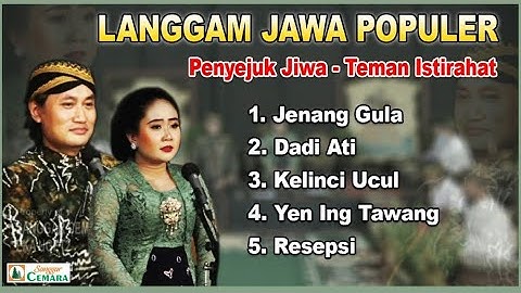 Mat-Matan Langgam Jawa Klasik - Eka Uget2 & Ki Mulyono PW. Jenang Gula, Yen Ing Tawang, Dadi Ati dll
