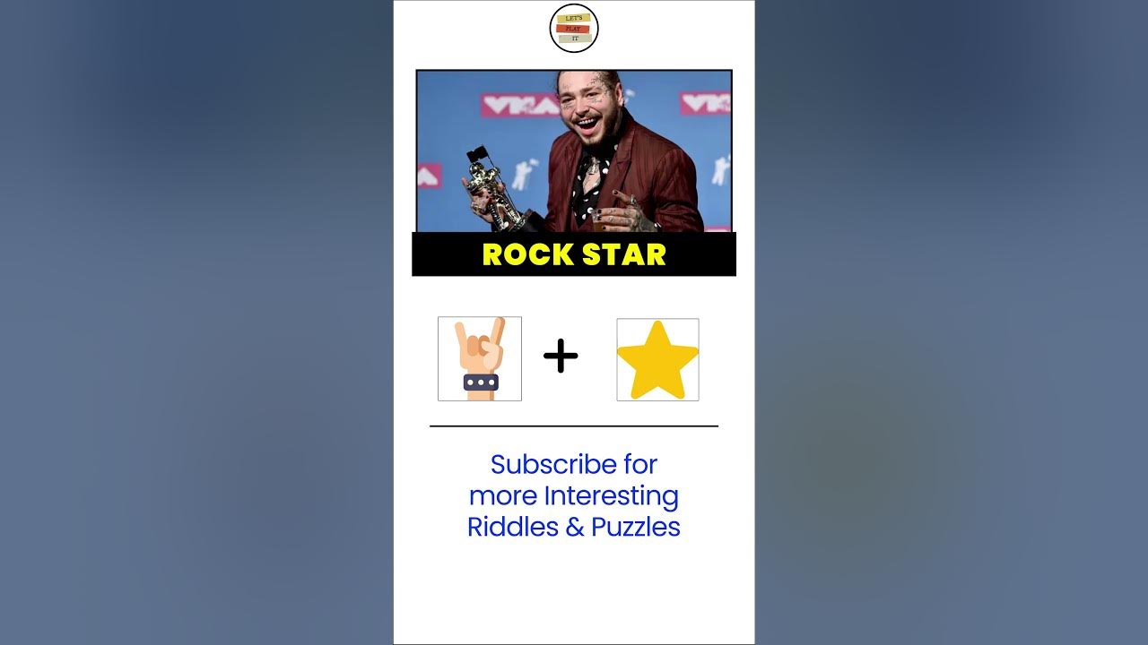 Guess the Song | Post Malone | Riddles | Puzzles #shorts #riddles #viral #englishsongs #rockstar
