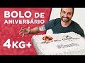 Desafio do Bolo de Aniversário INTEIRO!! (4kg+, 14000kcal+)