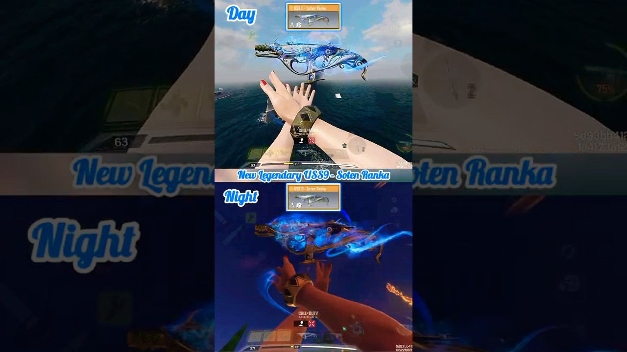 Legendary USS 9 - Soten Ranka Weapon Inspection in Day & Night View 