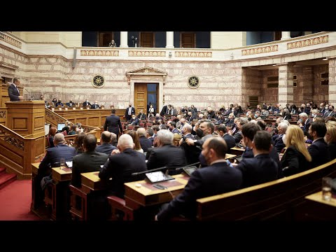 Ομιλία στη Βουλή στη συζήτηση για την πρόταση δυσπιστίας κατά της κυβέρνησης που υπέβαλε ο ΣΥΡΙΖΑ