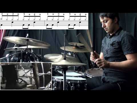 How to play Yellow - Coldplay - Drum Tutorial