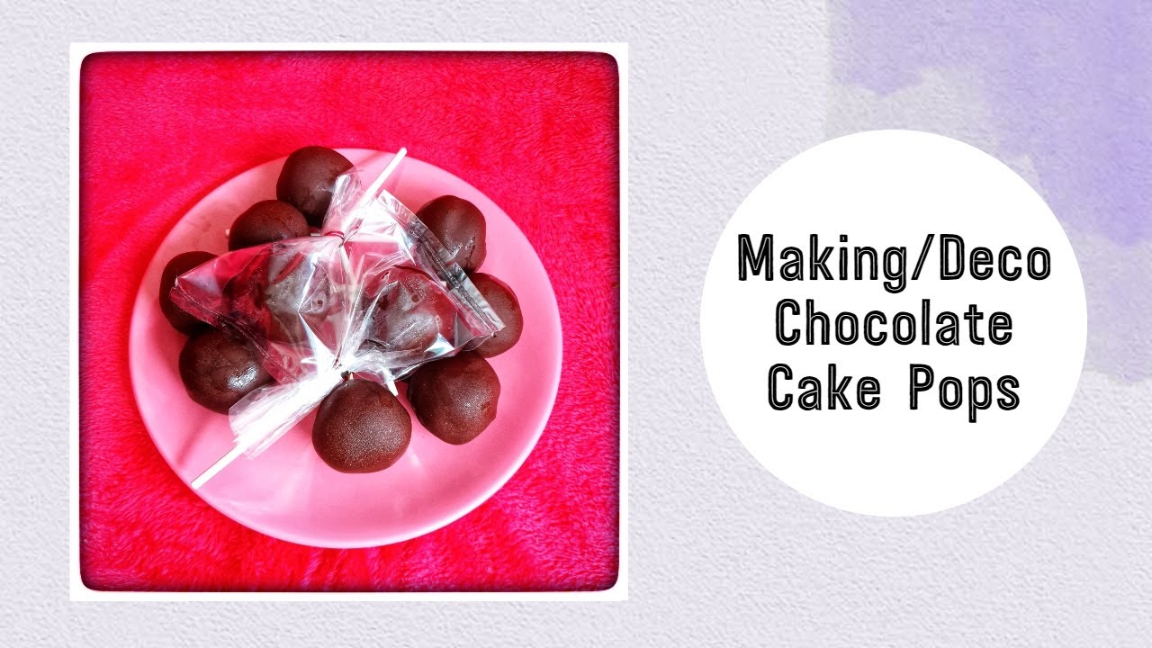 Timelapse Chocolate cake pops YouTube