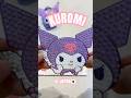 Japan has Kuromi diamond art?! 😳🖤 #kuromi #japan #sanrio #shorts #diamondart