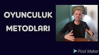 Oyunculuk Metodlari Stanislavski Strasberg Meisner Stella Adler Eric Morris Çekhov