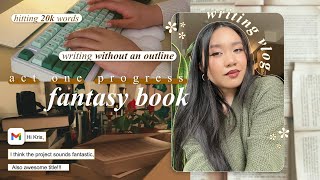 how my fantasy book is going 🌷 a cozy spring writing vlog by kris | KM Fajardo 5,241 views 5 days ago 23 minutes