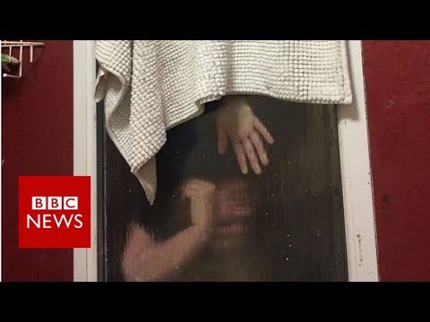 Woman trapped in window trying to retrieve poo after Tinder date - BBC News