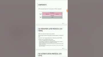 Out of Band Signalling and SSH