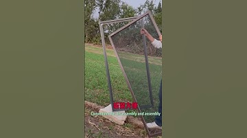 Extremely narrow window screen, narrow frame, detachable hinge design, easy to disassemble