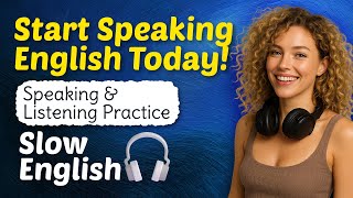 Learn English by Describing What You See | easy and slow English screenshot 1