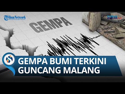 Gempa Bumi Terkini Guncang Wilayah Malang Jawa Timur, pada Rabu 11 Mei 2022.