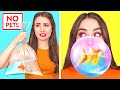 HOW TO SNEAK ANYTHING ANYWHERE || Crazy Hack To Sneak Pets, Food, Makeup And Phone By 123 GO Like!