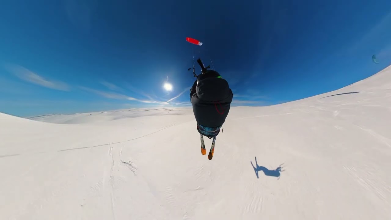 Snowkite Dyranut Hardangervidda - Wzgórza Mają Oczy