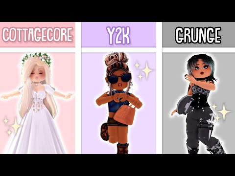 CREATING OUTFITS FOR EVERY AESTHETIC IN ROYALE HIGH!