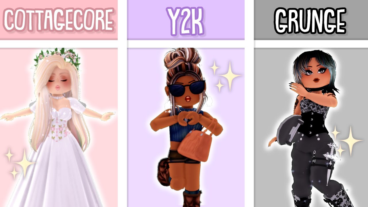 CREATING OUTFITS FOR EVERY AESTHETIC IN ROYALE HIGH!