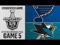 05/19/19 WCF, Gm5: Blues @ Sharks