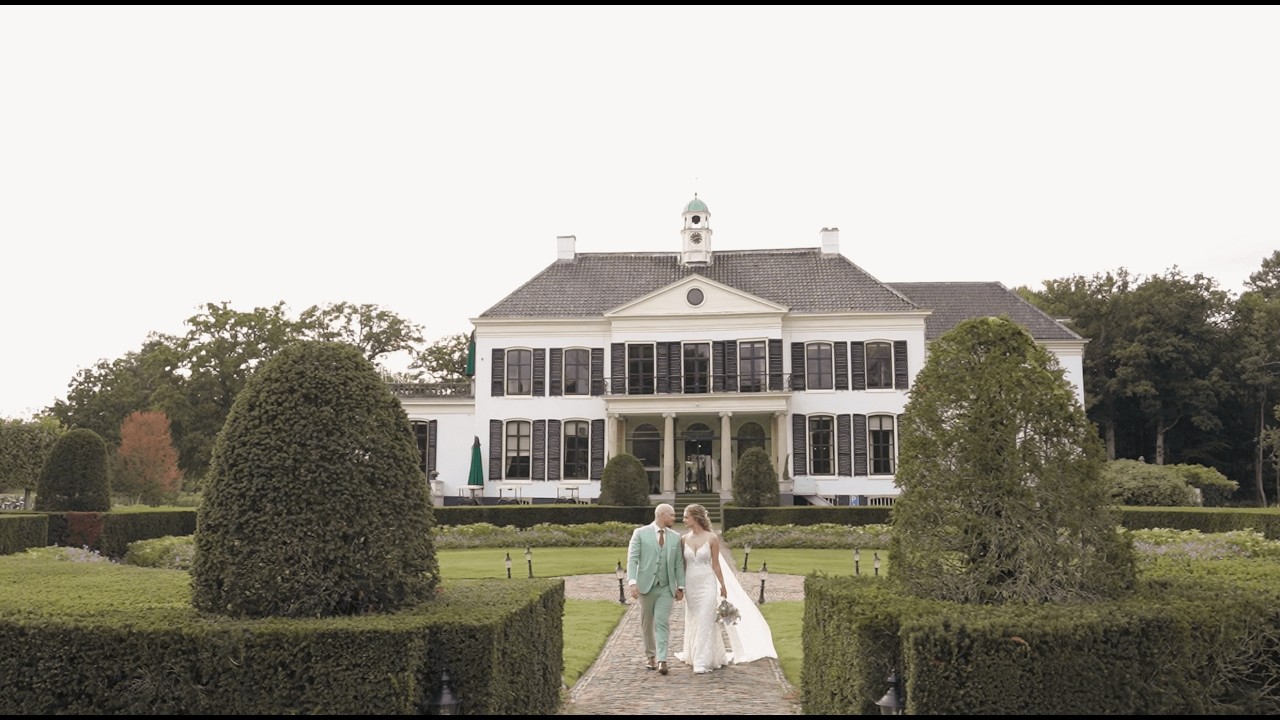 Bruiloft Bjorn & Babice bij Kasteel Engelenburg in Brummen