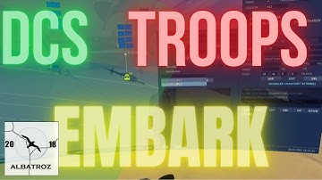DCS TROOPS - EMBARK, DISEMBARK on Helicopter | Mission Editor