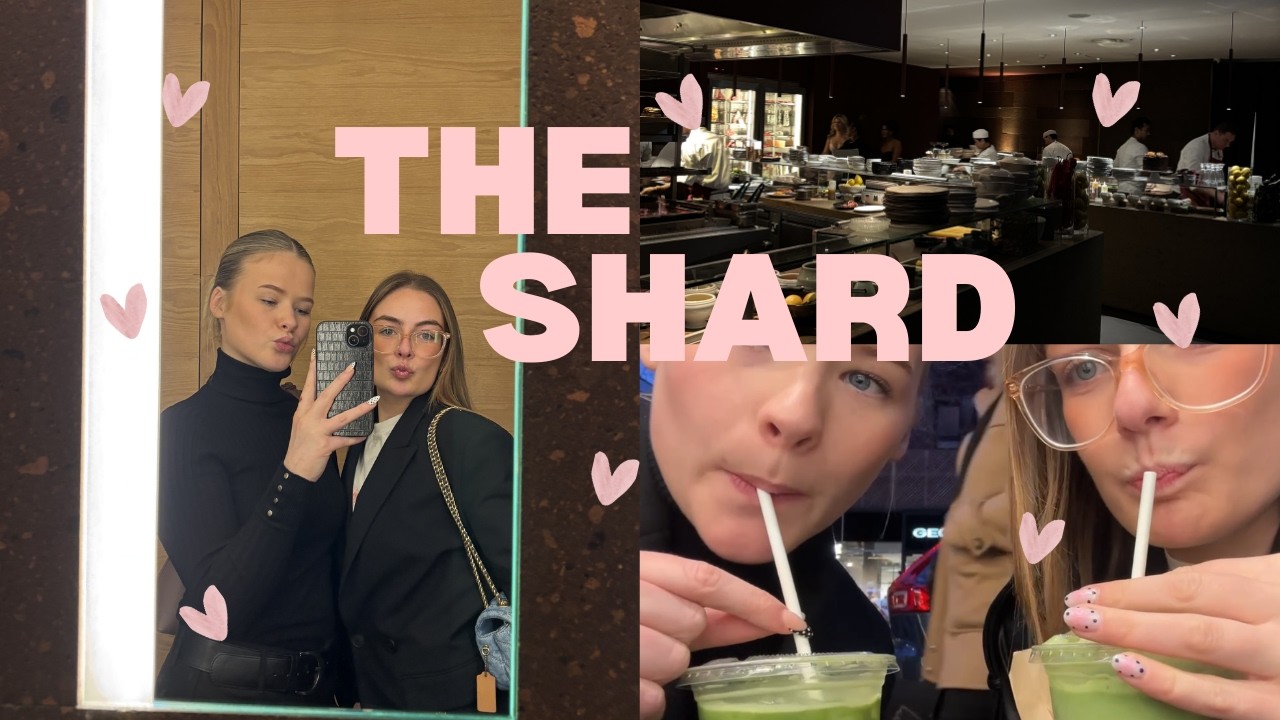 Dinner at the SHARD!!!