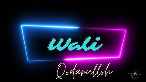 Wali - Qodarulloh (Video Lirick Lagu)