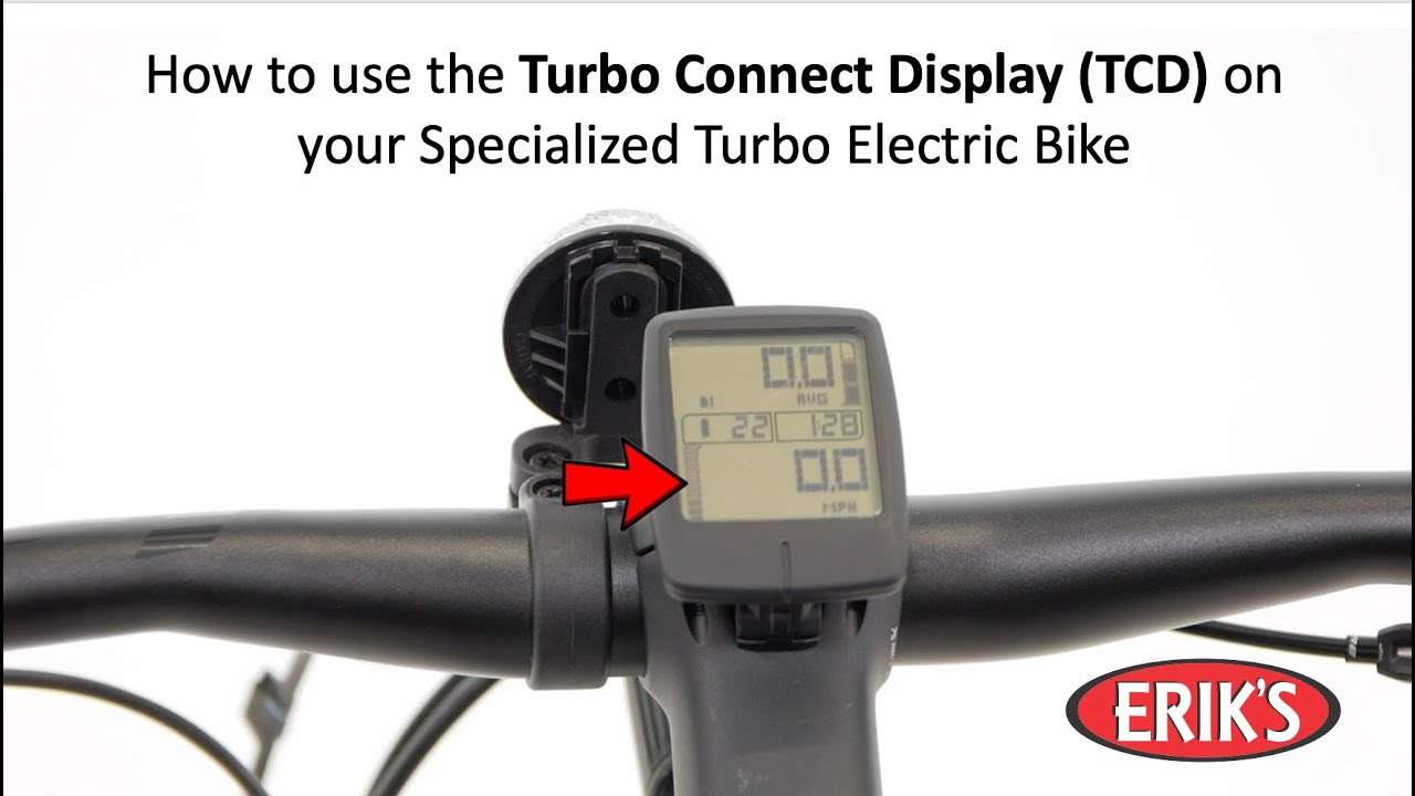 How to Use the Turbo Connect Display (TCD) on your Specialized Turbo  Electric Bike
