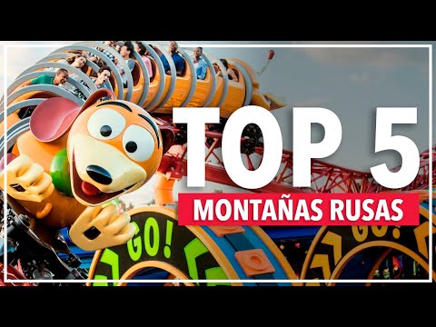 Video: Montañas rusas de Disney World