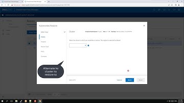 PowerProtect Data Manager 19.10 – Quick Recovery for K8s