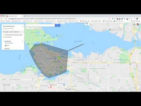 How to Create Delivery Zones with Google Maps