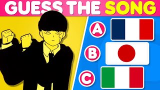 Guess The Song | MASHLE  Bling  Bang  Bang  Born In Different Countries, Languages #368