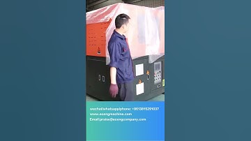 High speed bottle blowing machine before delivery, the meticulous packaging process show