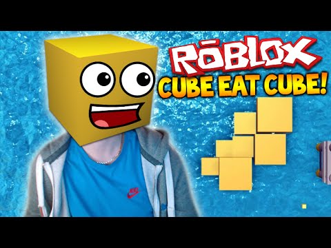 Agario In Roblox Cube Eat Cube Roblox Eating All The Other Cubes Roblox Xbox Youtube - cube eat cube roblox