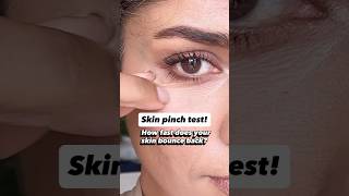 Skin Pinch Test: Are You Aging Faster Than You Think? ⏰FIND OUT IN 2 seconds @BlushwithmeParmita