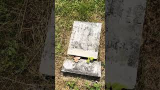In the shadow of a defunct old, temporary tomb, Mr. Murdick McNeil.