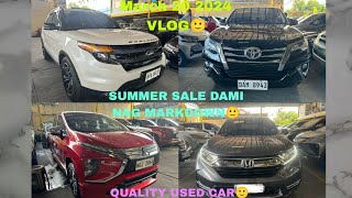 March 20 2024 Vlog🙂,SUMMER SALE🙂,Quality used car