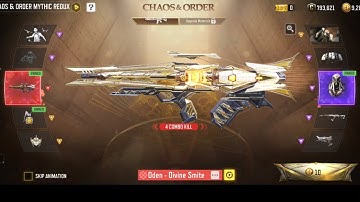 4 spins on chaos & order mythic redux drop oden & prophet codm season 4
