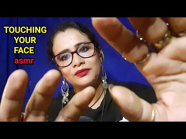 Asmr FACE Touching( Mouth Sounds + Gentle Kisses) 😴💋| Asmr Ghosal | asmr personal attention