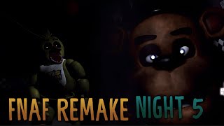 ROBLOX - FNAF Remake - Night 5 - [Full Walkthrough]